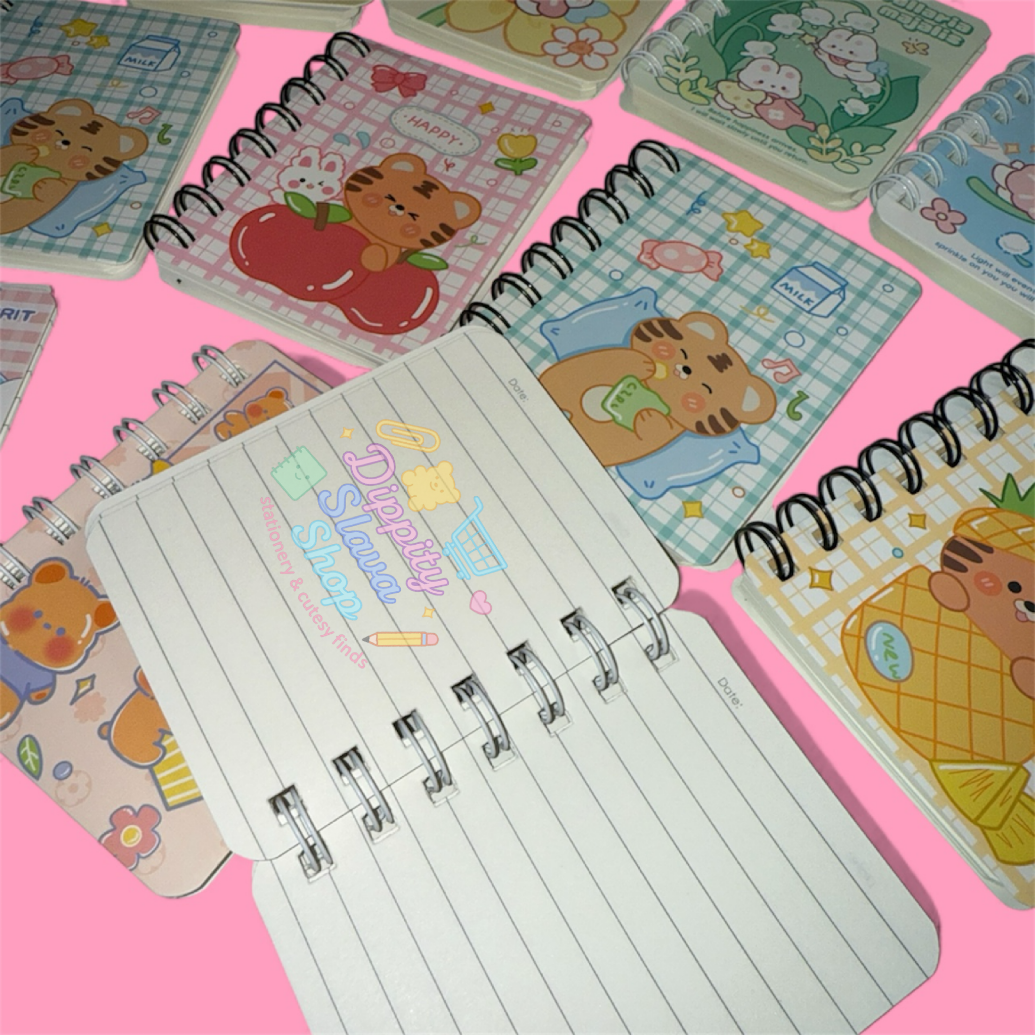 Mini Spiral Notebooks