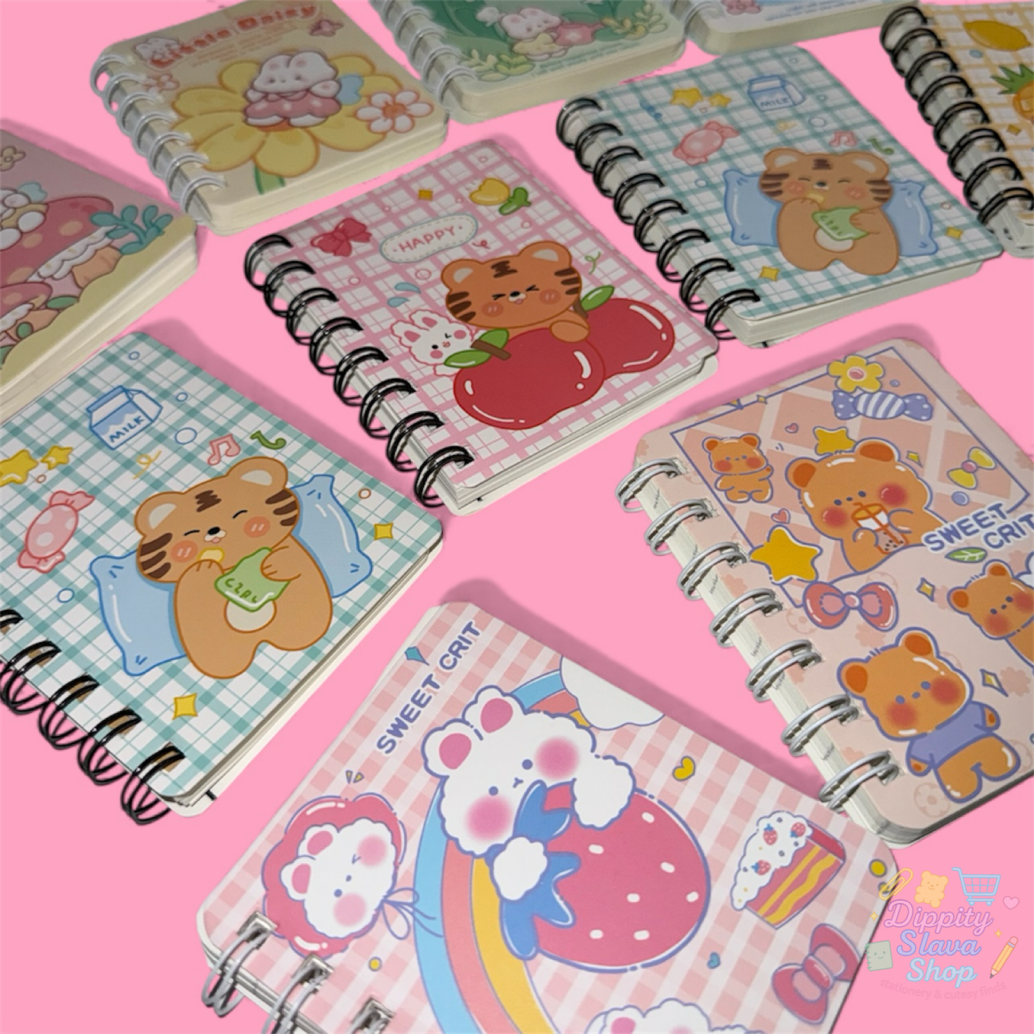 Mini Spiral Notebooks