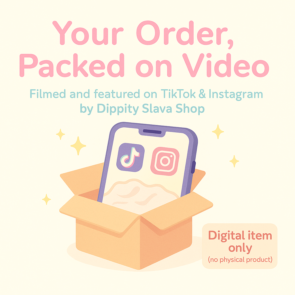 Tiktok & Instagram Packing Video (Add-on)